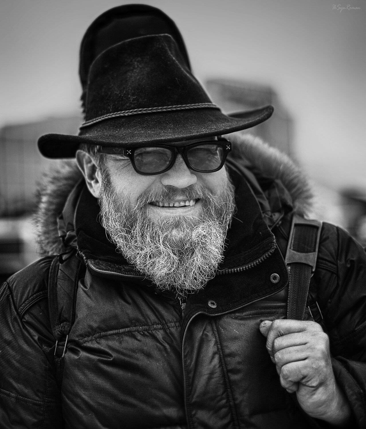 мужчина, портрет, жанр,улица, Roma Krasov ( Chitinskiy )