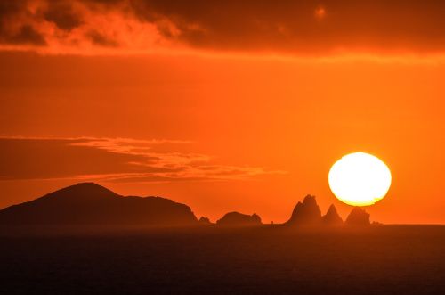 Рассвет над архипелагом Римского-Корсакова