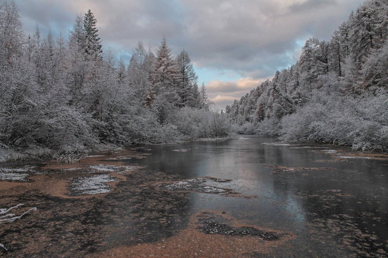якутия, река чульман, нерюнгри, осень, Евгения Левина