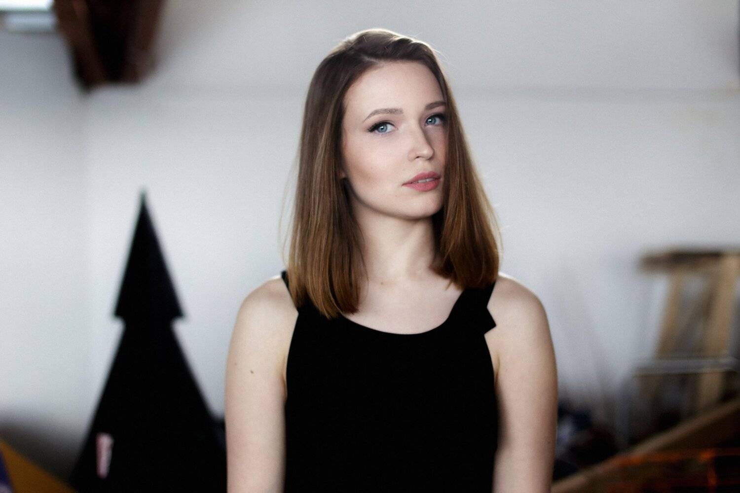 девушка, красота, гламур, стройка, солнце, свет, изящность, глаза, Dmitry Bastet