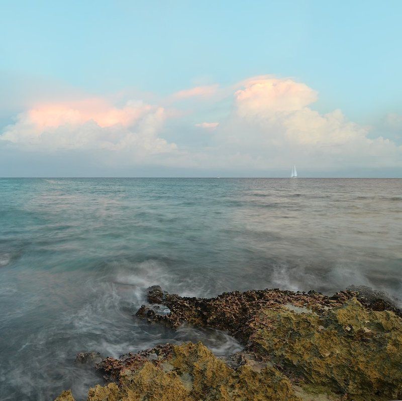 настроение, медитация, лето, море, парус, волны, созерцание, mood, travel, walk, meditation Лето навсегда фото превью