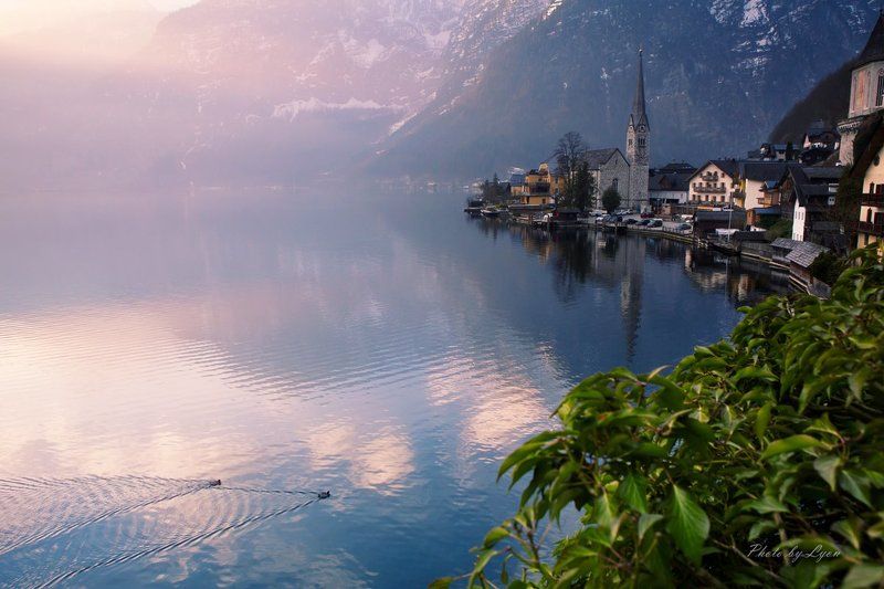 гальштат утром фото превью