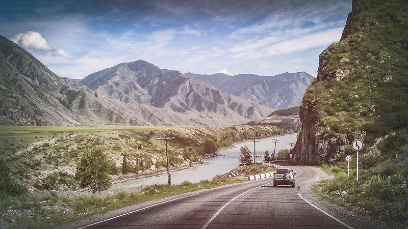 дорога Чуйский тракт фото превью