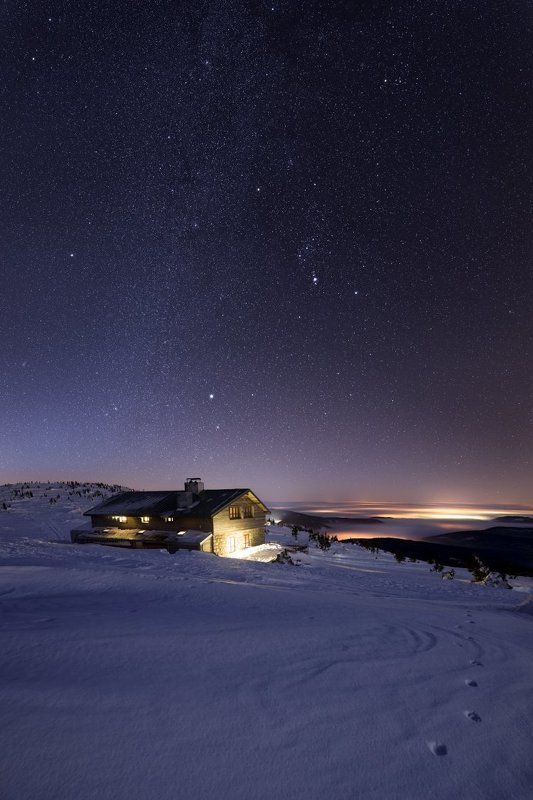 mountains, czech republic, krkonoše, giant mountains, starscape, astro, galaxy Czech mountains фото превью