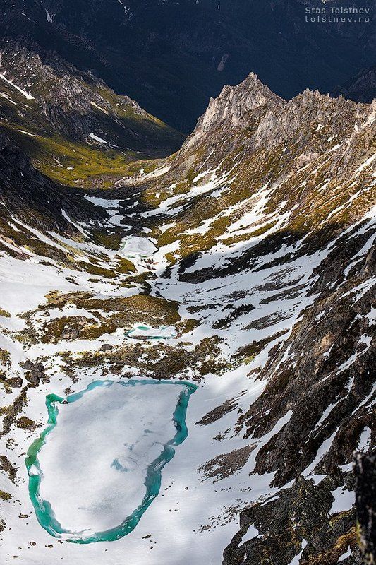 Озеро на Баргузинском хребте фото превью