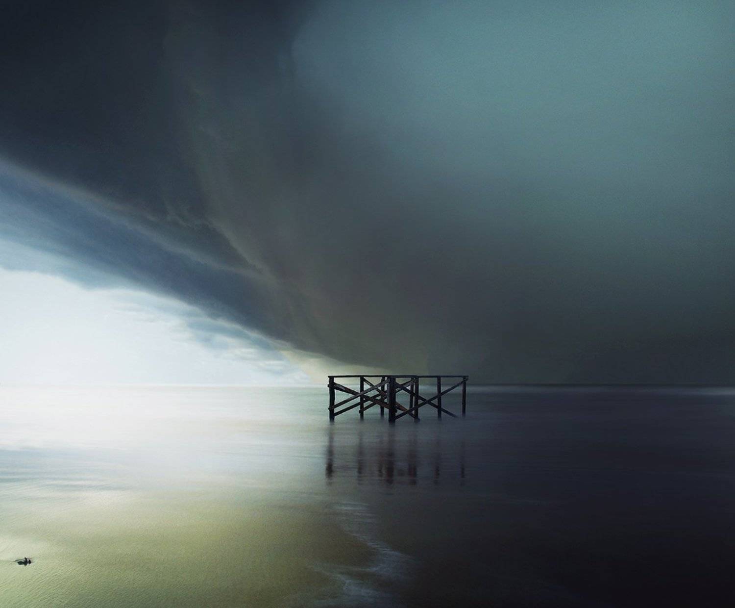 Lithuania, Baltic sea, sea, beach, storm, clouds, sand, water, Mindaugas Žarys
