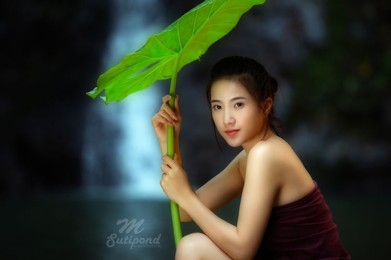 portrait,woman,spa,asia,laos,beautiful. lovely фото превью