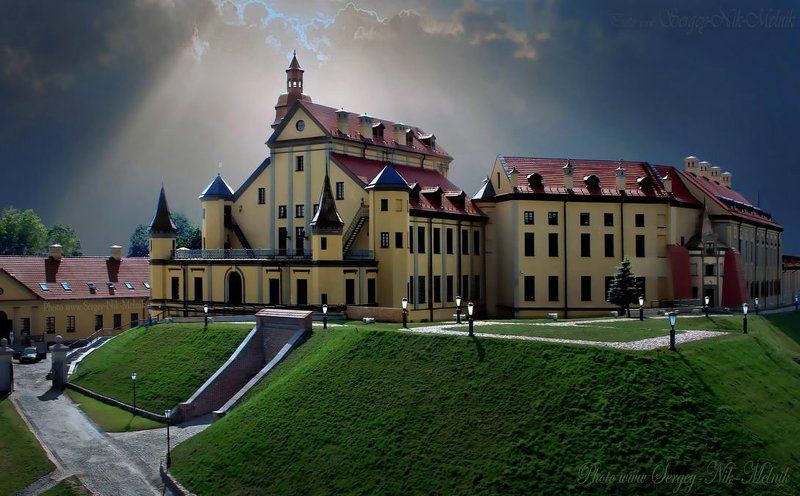 минск, беларусь, радзивиллы, несвиж, замок, дворцы Замок в ...«контре» фото превью