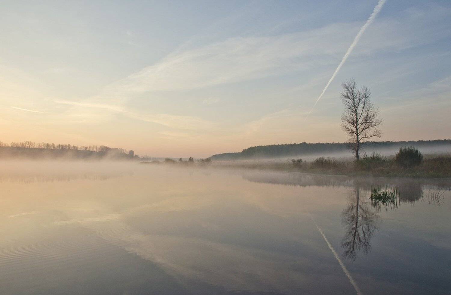 утро рассвет пейзаж природа, Михаил Агеев