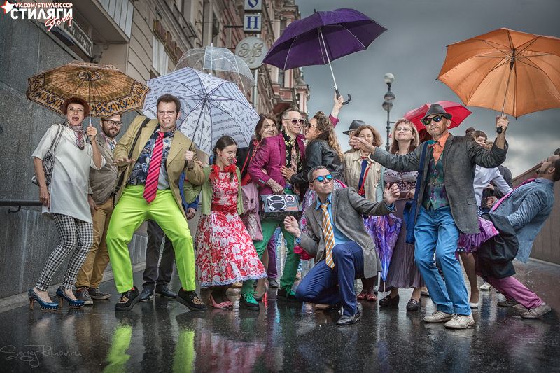 стиляги, питер, невский, лето, музыка Стиляги Питера фото превью