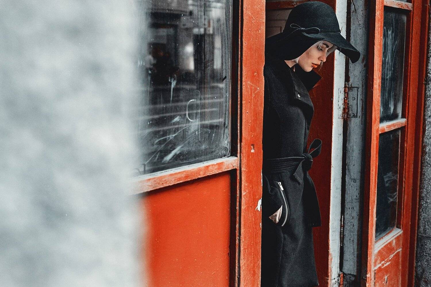 портрет, фото, девушка, графика, Павел Соколов