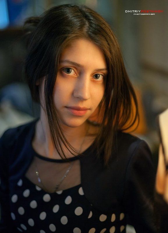 портрет,девушка,кафе, Таня. фото превью