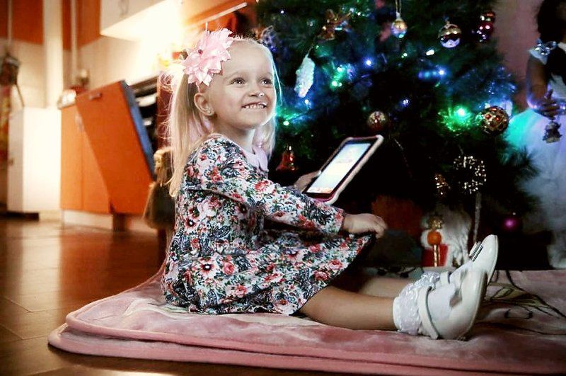 детство, семья, счастье, радость, ребенок, smile, childhood, family, child Новогодняя фото превью
