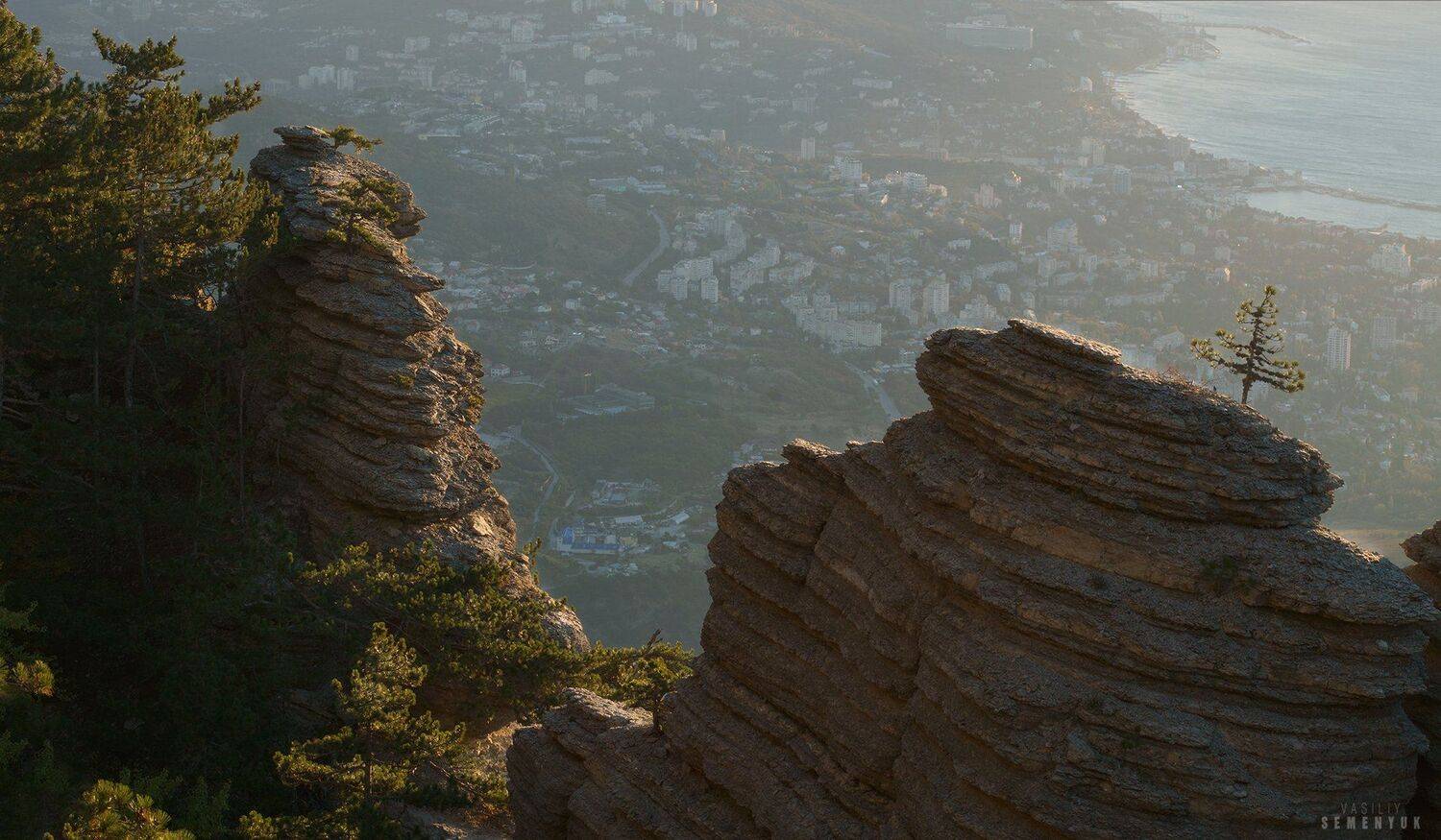 Крым, Таракташ, Ялта, горы, рассвет, скалы, Ай-Петри., Семенюк Василий