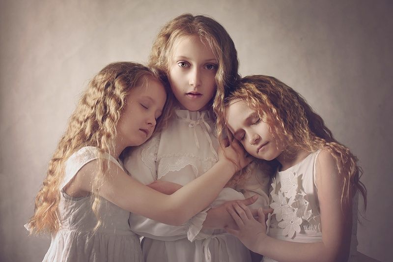 child, girls,portrait,natural-ligh, Kinga-Nadia-Kinga фото превью
