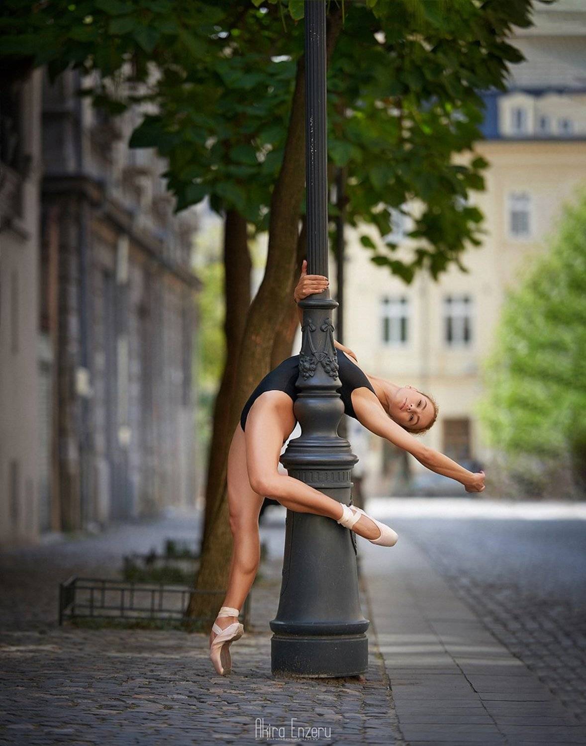 ballerina, ballet, dance, dancing, portrait, street,, Enzeru Akira