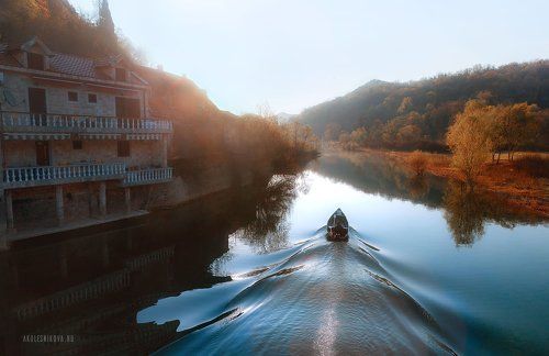 На рассвете