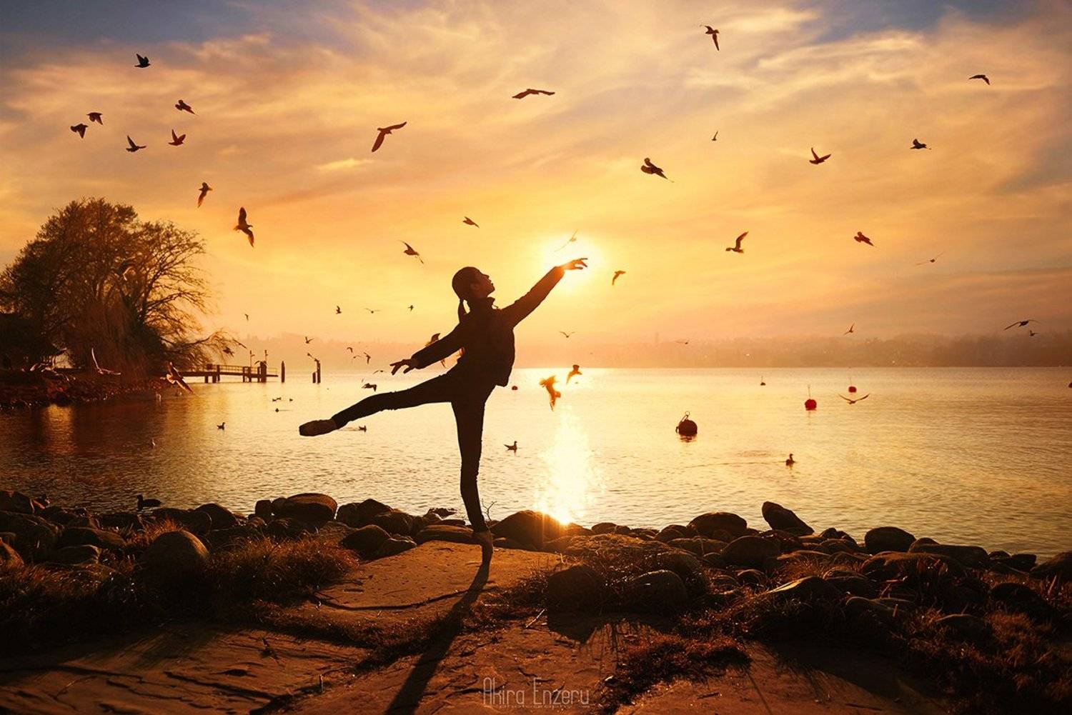 ballerina, ballet, dance, dancing, portrait, street,, Enzeru Akira