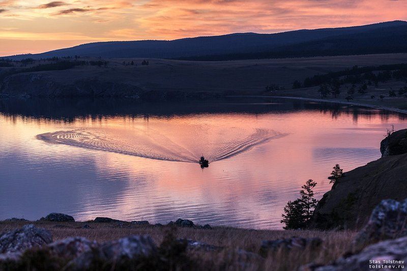 байкал, малое море, ольхон, На Байкале. фото превью
