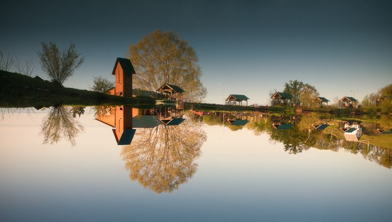 александр пругов, фотограф сочи, закат, озеро, небо, солнце Озеро Зеркальное фото превью
