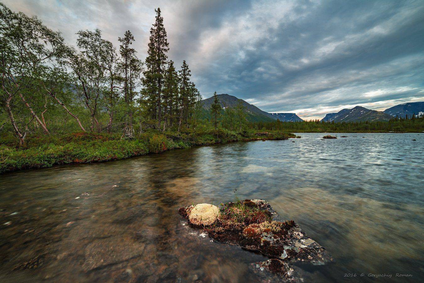 хибины, лето, кольский, заполярье, север, ночь, полярный день,, Роман Горячий