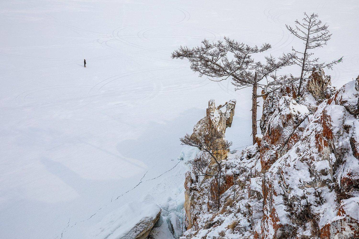 Байкал, лед, Ольхон, Власов Егор