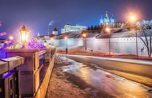 Ночь у стен Казанского Кремля