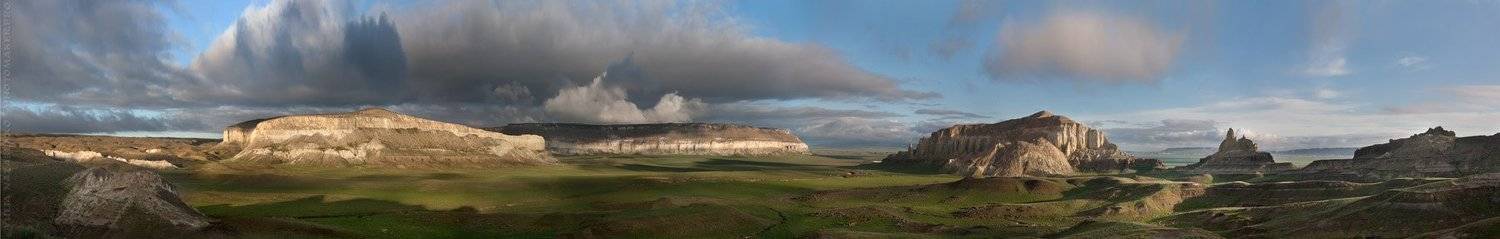 пейзаж, панорама, ландшафт, необычный, Казахстан, Долина Замков, landscape, panorama, Юлия Назаренко