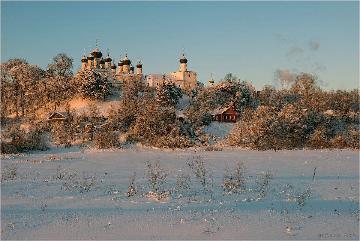 Кутыгин, Макарьев, зима, монастырь, Унжа, Макарьевский, Унженский, Кутыгин Эдуард