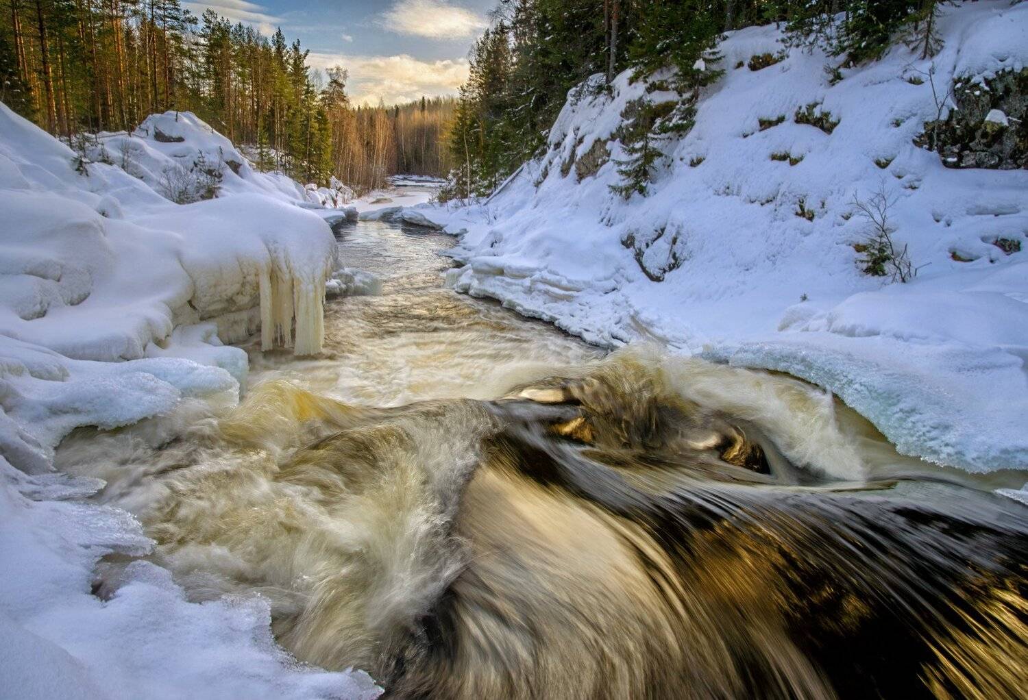 кивач, карелия, водопад, Mashin Rostislav