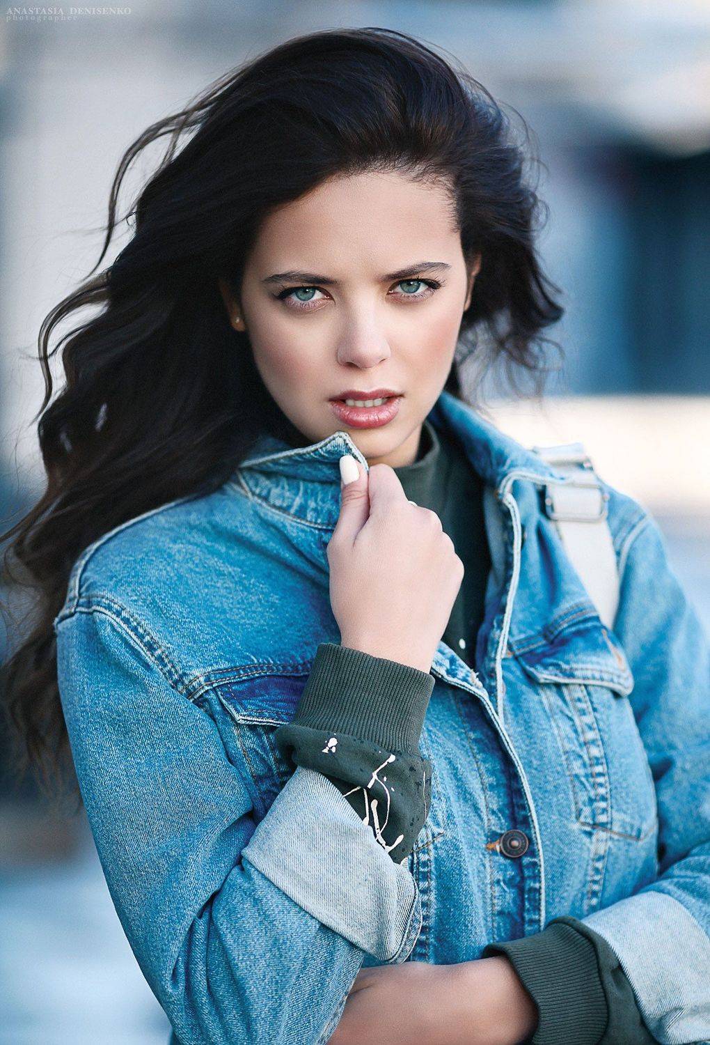 красивая девушка стритстайл фотограф москва уличная съемка портрет портфолио модель лукбук модельные тесты, Анастасия Денисенко