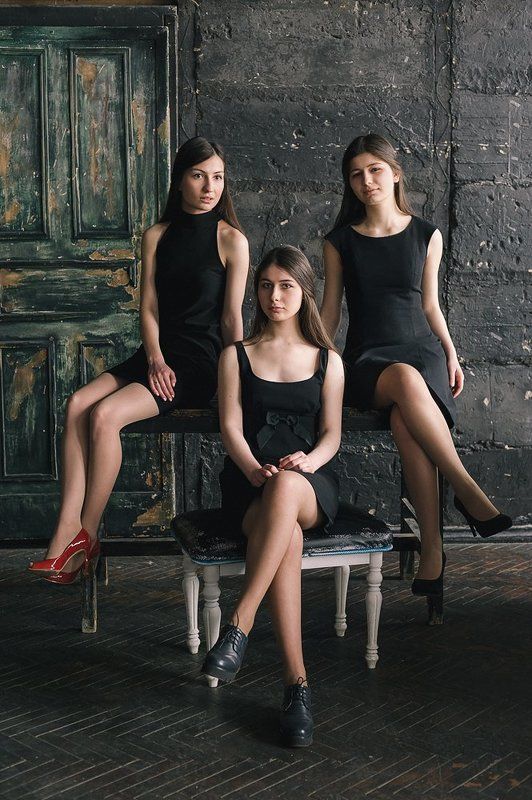 портрет, сестры sisters фото превью