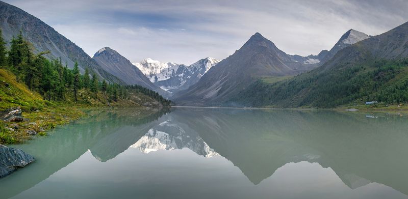 горы, алтай Аккемское озеро фото превью