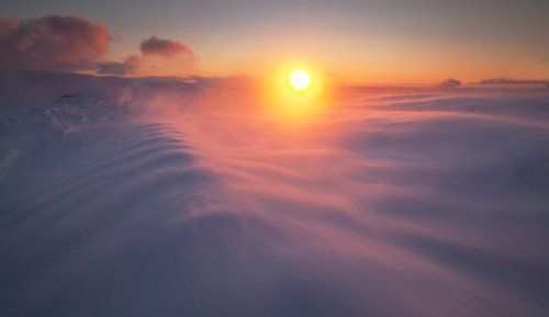 На вершине гор