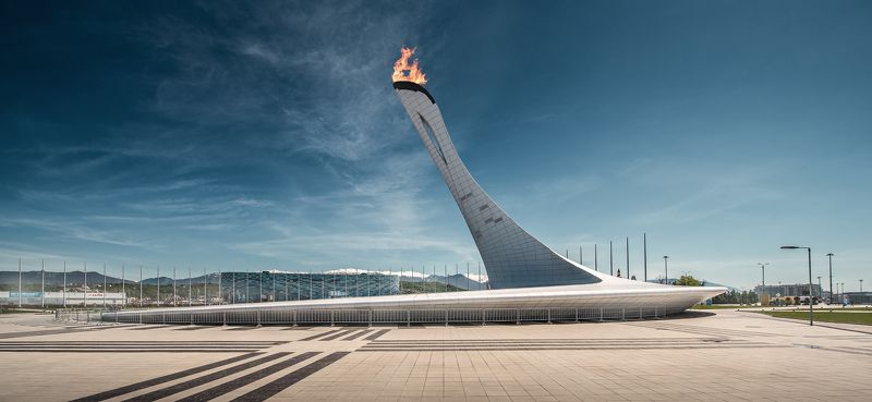 Олимпийский огонь фото превью