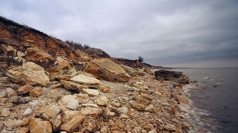 Осеннее море фото превью