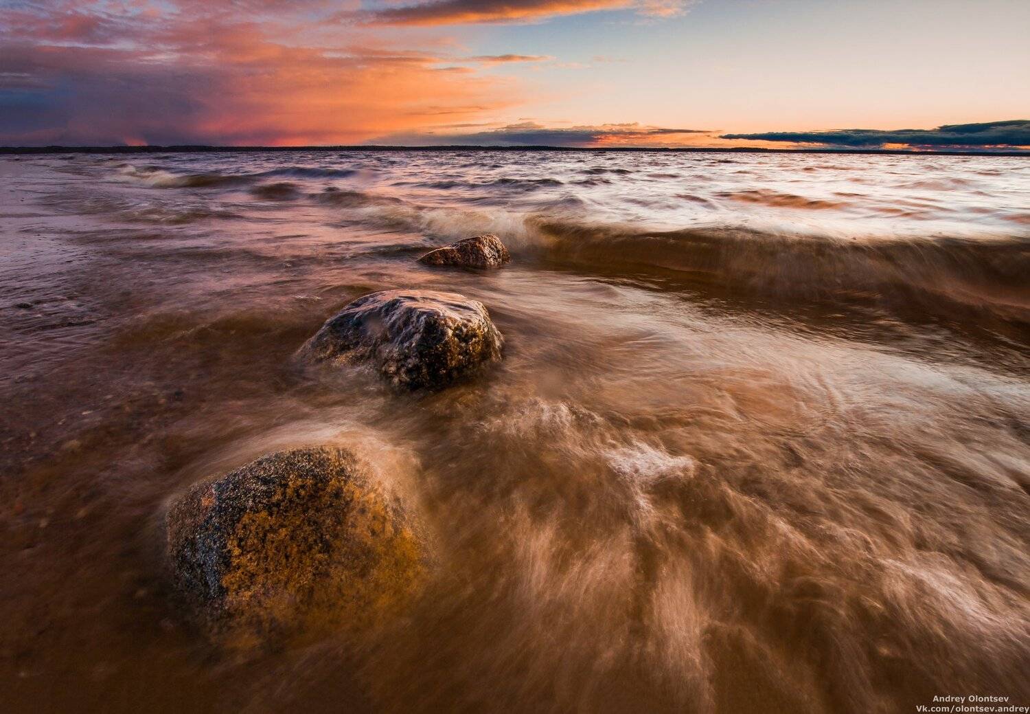 дубна, пейзаж, закат, canon, Андрей Олонцев