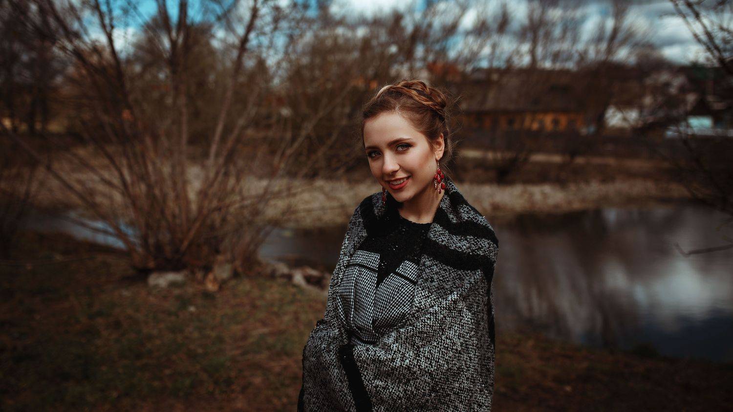 девушка, портрет, природа, пруд, egorko, egor konabevtsev,, Егор Конабевцев