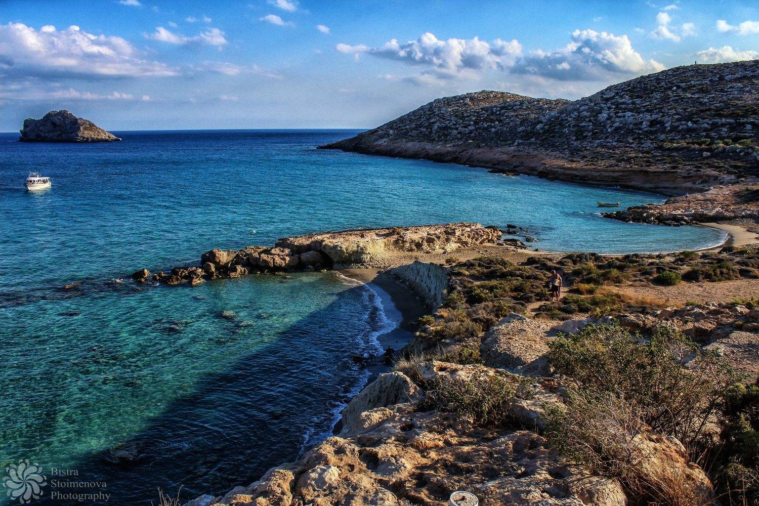 crete, landscape, bay, xerocambos, Бистра Стоименова