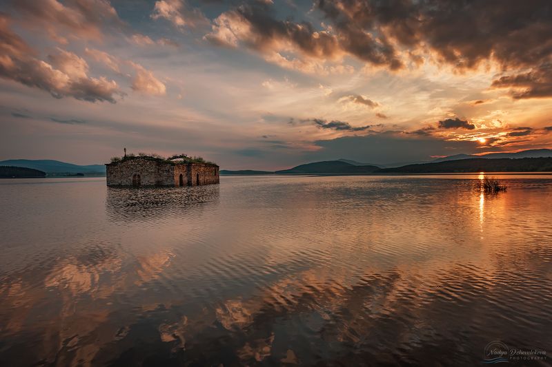 Summer sunset фото превью