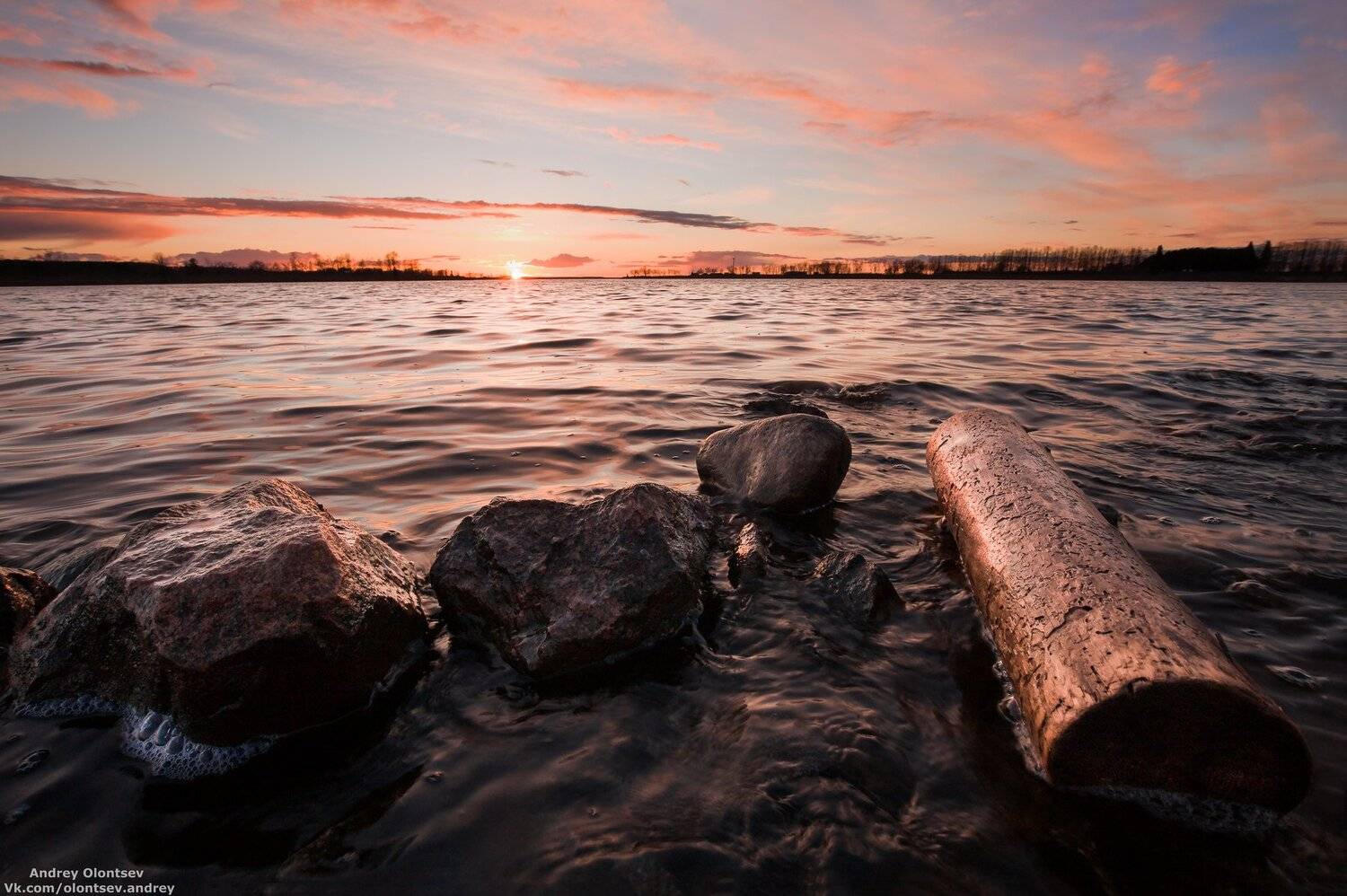 дубна, пейзаж, закат, canon, Андрей Олонцев