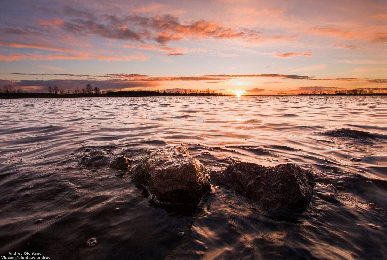 дубна, пейзаж, закат, canon, Андрей Олонцев