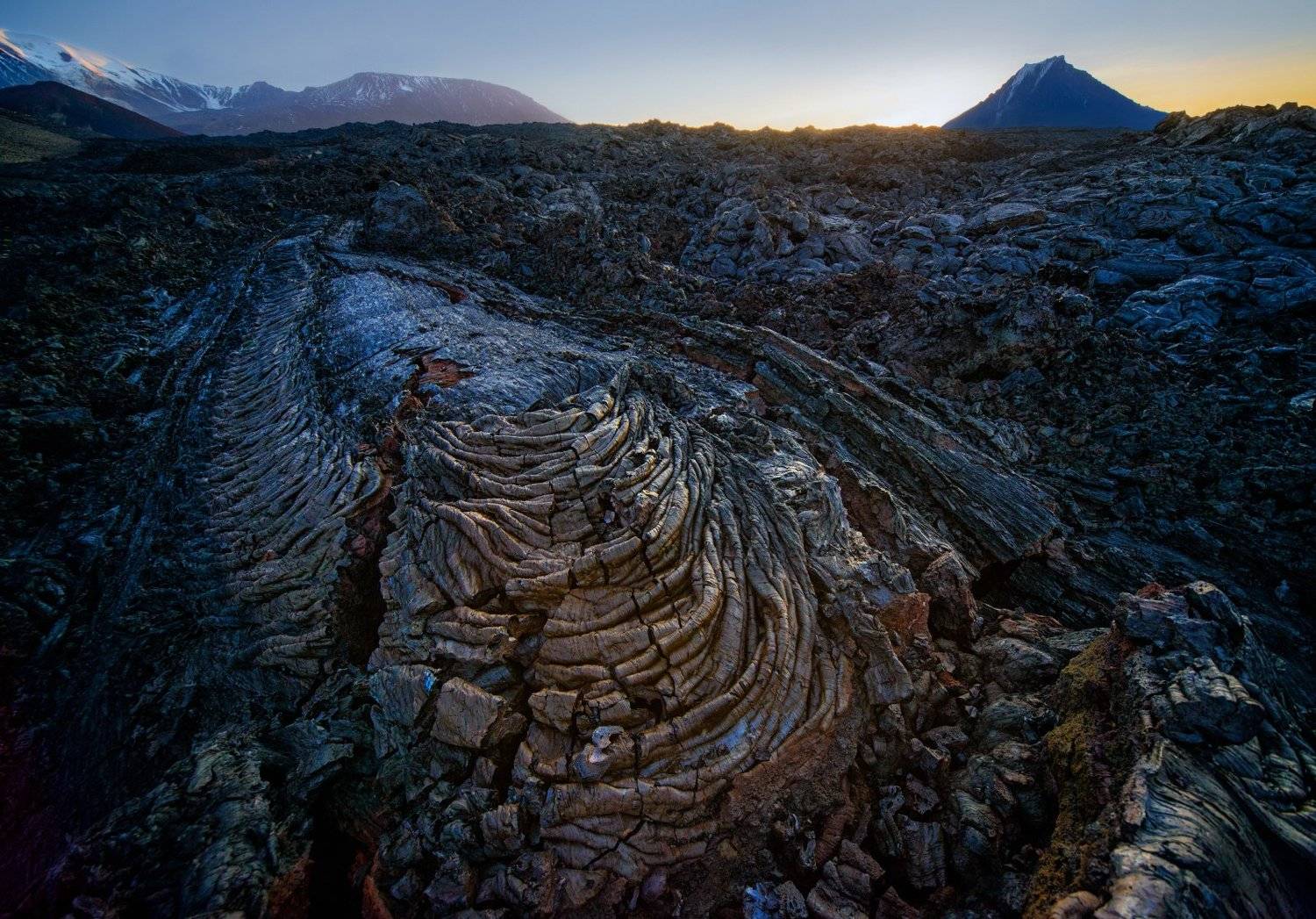 камчатка, толбачик, рассвет, Mashin Rostislav