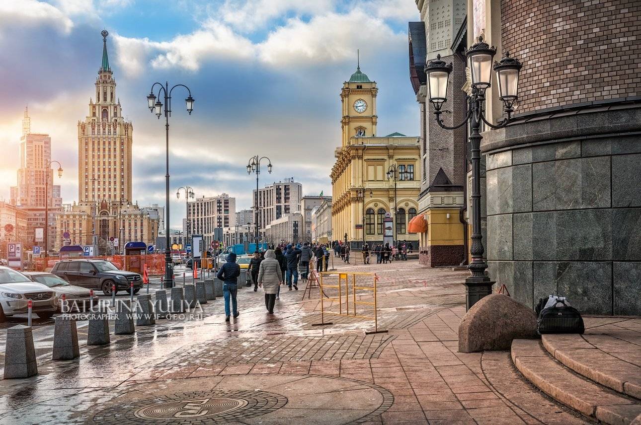 москва, ленинградский вокзал, гостиница, фонарь, площадь трех вокзалов, Юлия Батурина