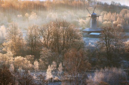 Морозное апрельское утро