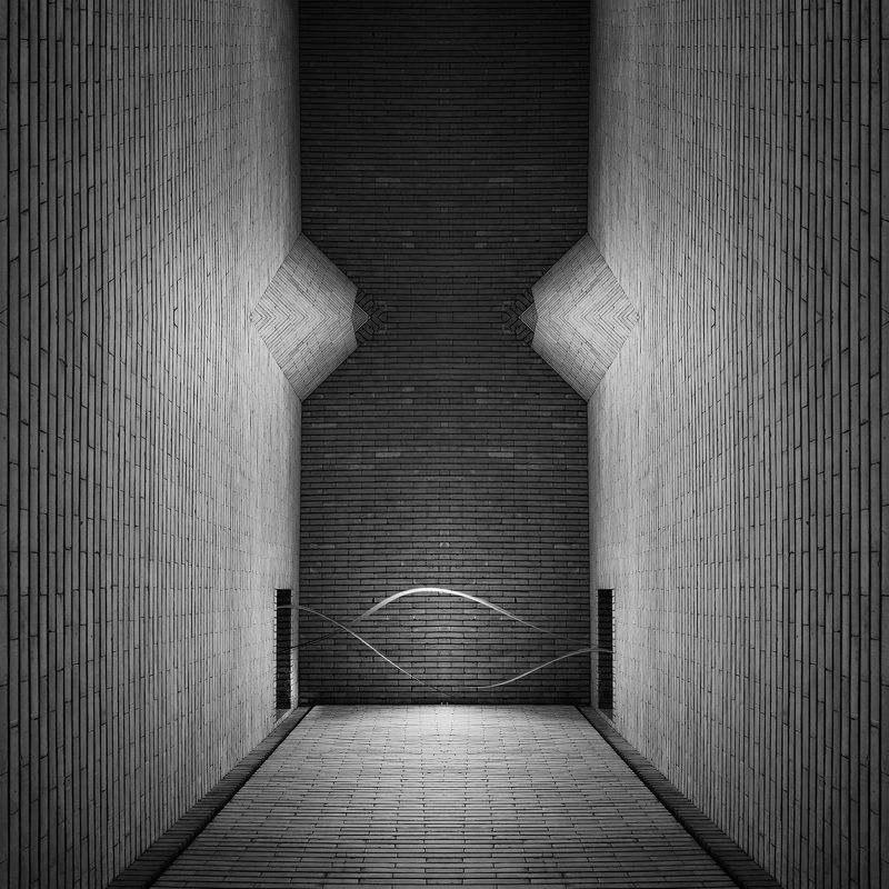 minimal, lines, abstrat, shadow, architecture, human, holography, conceptual, creative, The space in between фото превью