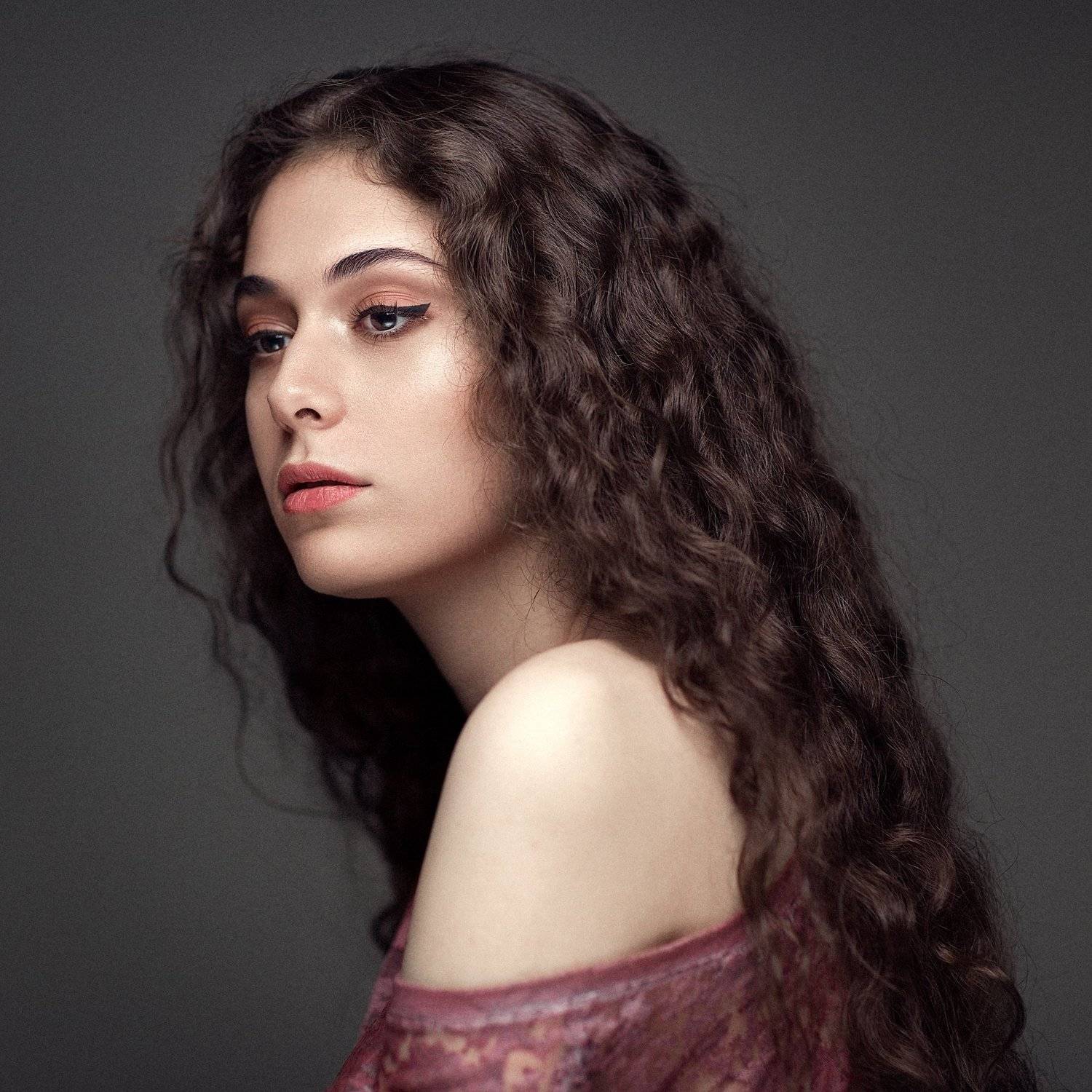 portrait, model, face, beauty, girl, studio, lighting, makeup, mohammad hossein