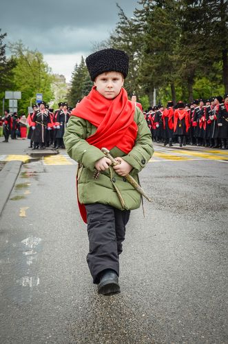 Парад Кубанского казачьего войска.