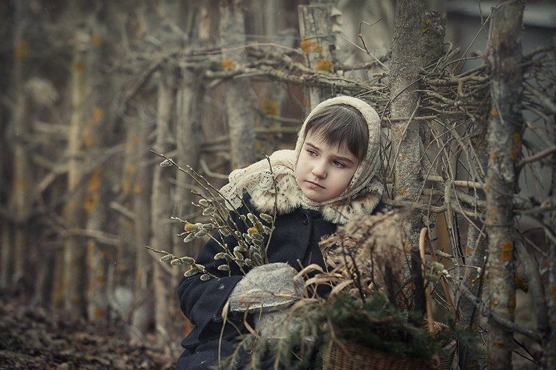 холодная, весна, 2017, детская, съемка, психологический, портрет, дети, sony, 135mm Холодная весна.... фото превью