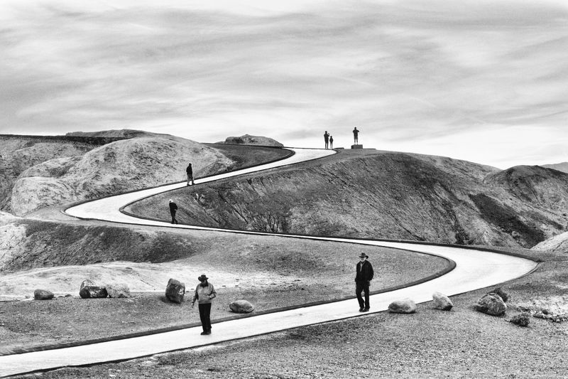 Путешествие, пейзаж,  Zabriskie Point  фото превью